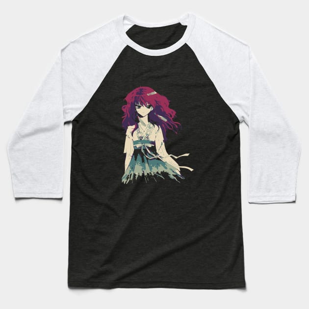 Princess Yona Baseball T-Shirt by IamValkyrie